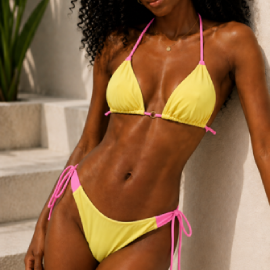 Swim Colorblock – Conjunto de biquíni