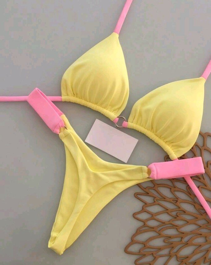 Swim Colorblock – Conjunto de biquíni - imagem 1