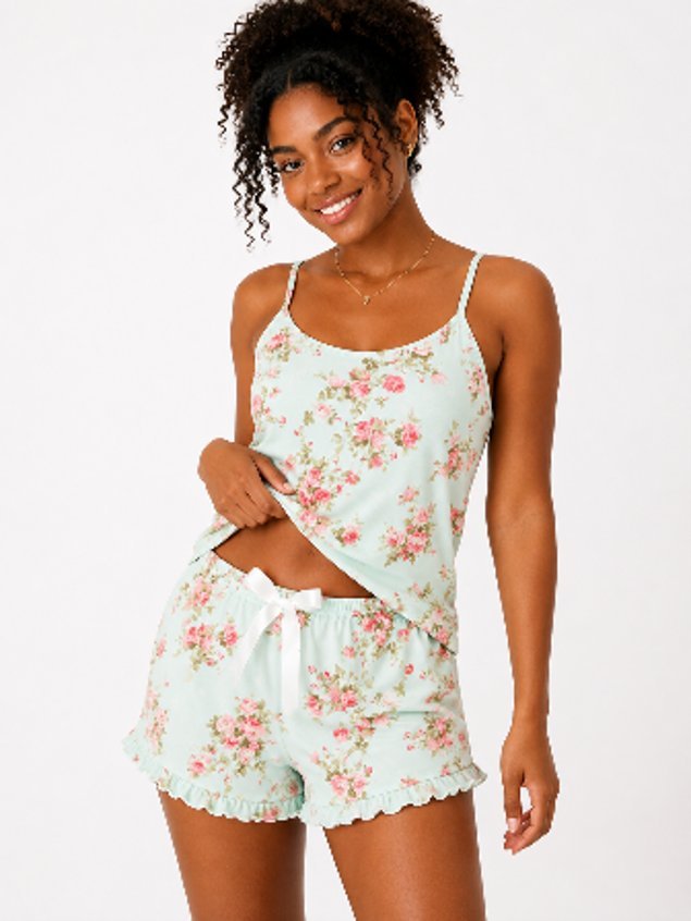 Conjunto Pijama Floral