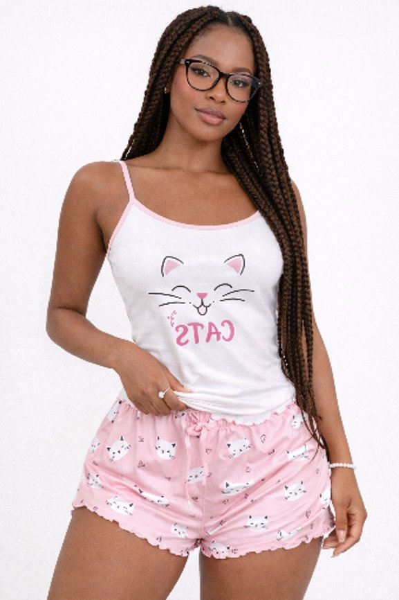 Conjunto de Pijama Cats