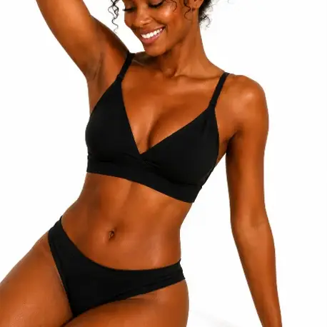 Conjunto de Lingerie Casual - Preto